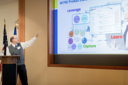 MITRE Product Libraries Help Staff Capture, Search for, and Manage Products for Sponsors